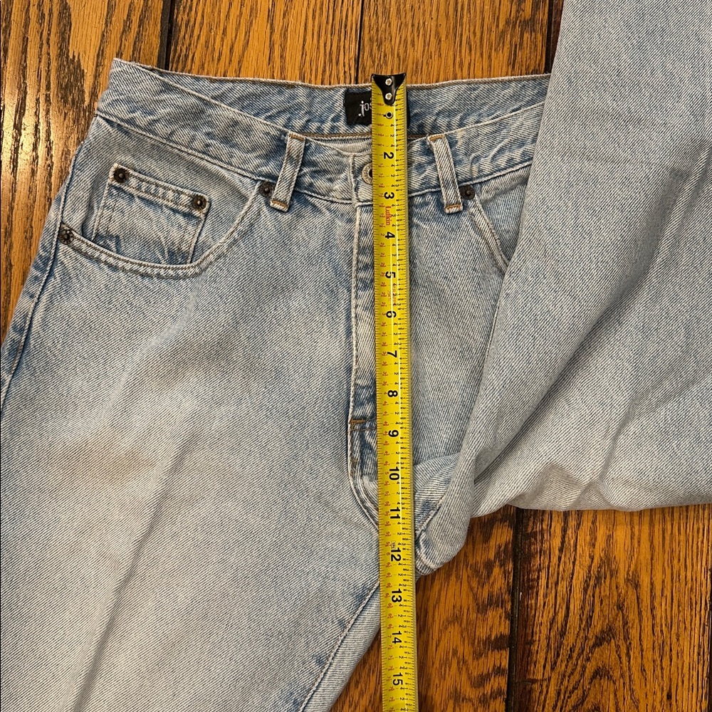 FOR JOSEPH VINTAGE💗 LIGHT WASH STRAIGHT LEG HIGH WAIST WOMENS BLUE JEANS SIZE 30 - Picture 8 of 12